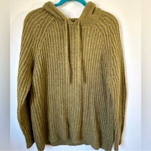 Aerie Olive Green hooded sweater size XS